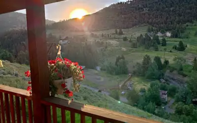 Mammoth Overlook Of Yellowstone