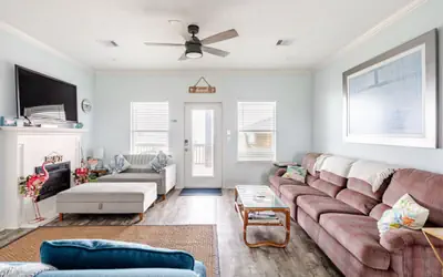 Gulf Views, Steps to Beach, 2 King Beds, 3Bd/2Bth