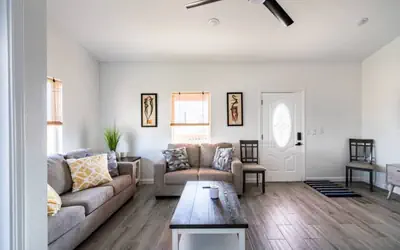 Unit B of Crystal Beach's Premier Triplex 2Bd/1Bth