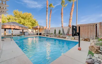 Private Pool & Spa | Game Room, Vegas Retreat