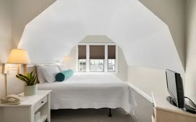 Private 1-BR w/ King + Queen & Deck | Partial Ocean View (311)