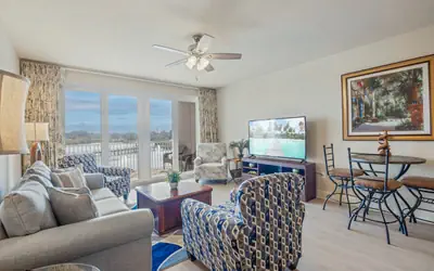 Stunning Second Floor Condo!  Sleeps 8!  Steps 2 Beach & Restaurants!