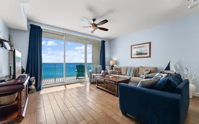 Shores of Panama Modern 2BR 2BA! Gulf View Beachfront Resort