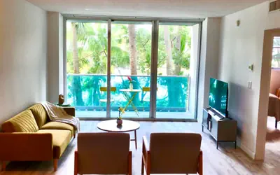 Over the beach 1bed/1bath apt | Sian Residences
