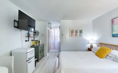 6 Pineapple Shores Retro Inn Queen Studio