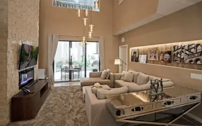 Disney Escape: 5BR Lakeside Retreat w/ Private Movie Theater