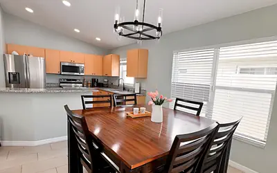 Serene Modern Escape: 4 King Beds w/ Scenic Views & BBQ