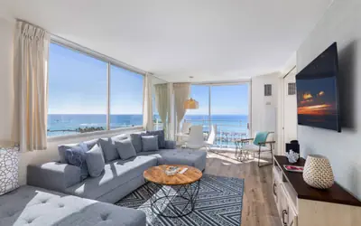 Ilikai Collection # 12. Corner Oceanfront condo !