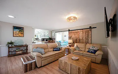 Family Beach House:  3 BR -  -  Dogs Welcome Tranquil Turtle
