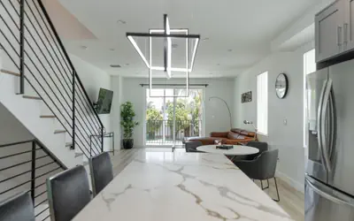 MODERN 3-4 BR TOWNHOME BUILT 2023 w/ OFFICE, BONUS ROOM, GARAGE & EV CHARGER p64