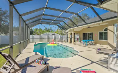 Screened Pool |Dog Friendly| Game Room | Sleeps 10
