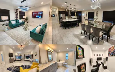 The Villa Orlando@College Park. Sleeps16.