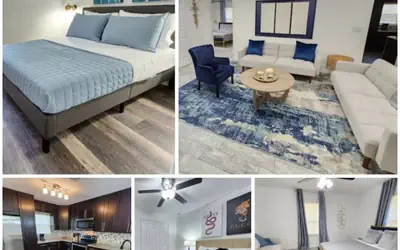 Modern Estate DT Orlando 15+ beds 2 kitchens 4bath