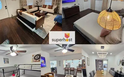 College Park Bungalow Sleeps 20+ 2 Kitchens-Fenced