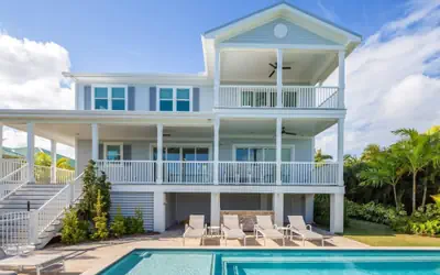 Evershore House Pool Parking Dock