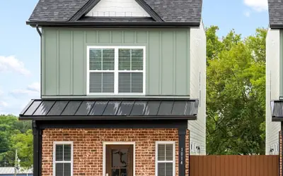 Urban Rooftop of Downtown