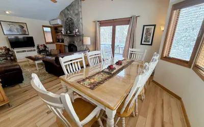 Fc14 Slopeside Bretton Woods Cottage With AC, Large Patio and Private Yard! Walk to Slopes!