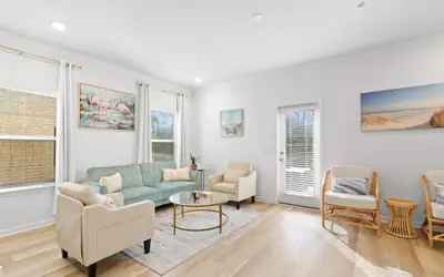 NEW Sleeps 7 Beach Fun Dining Palmaway