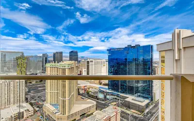 Large 1BR at MGM With Strip View