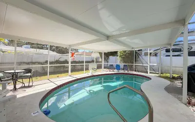 Largo Pool House and Firepit