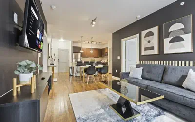 Great for Children 2 Bedroom With Bunk Beds