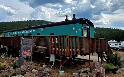 Historic Caboose on Route 66