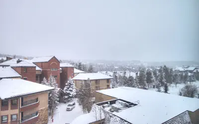 Ski-in/ski-out Studio W/snowy Alpine Views - Walk To Main St Studio Bedroom Condo by RedAwning