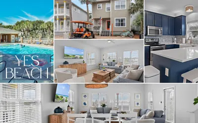 Yes Beach + Bikes + Pet Friendly + Golf Cart