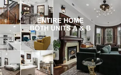 Historic-11BR/7.5BA-Parking+By Metro+Chefs Kitchen