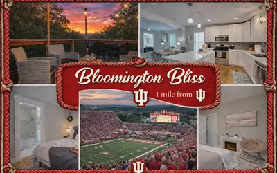 Game Day Getaway | 4BR Near IU