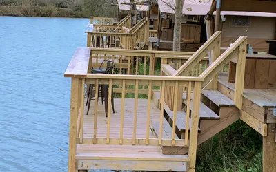 Glamping Escape: Safari Tent Near SpaceX