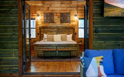 Rated Top 10 One Bedroom + No Cabins Behind Property + Private Oversized Deck