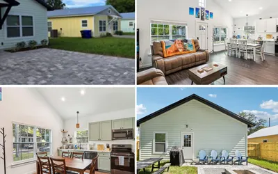 3 Homes IN A ROW! | 30 People | Firepits & Yards