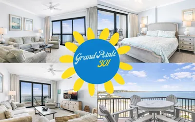 Grand Pointe Unit 301 3 bed 3 Bath Gulf Front