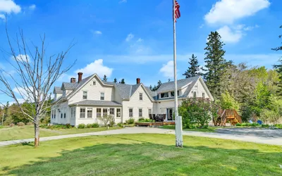 Classic Maine farmhouse with modern amenities