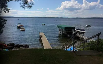 Sebago Cape with Mountain Views and Lake Access