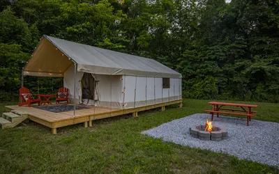 Boutique Camp Getaway at Roaring River