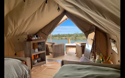 Boutique Safari Tent Near SpaceX Launch Site