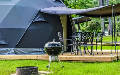 Geodesic Dome Glamping in the Catskills