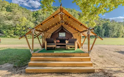 Creekside Tranquil Glamping in the Smokies|WiFi|AC