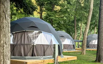 Luxury Dome Glamping in the Heart of the Catskills