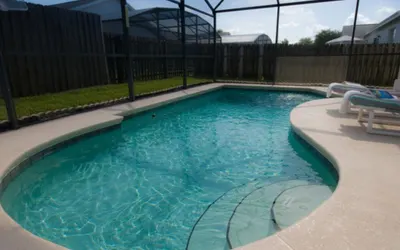 3 bedroom home with a private pool!