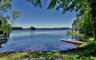 Butler's Bay Teal Lake Cabin