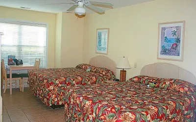 Ground Floor Studio 2503L in Brunswick Plantation Resort with Family Friendly Outdoor Pools Onsite