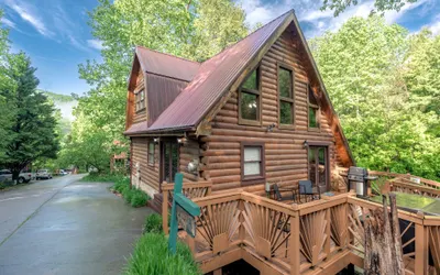 The Cub House - Rustic 2 Bedroom Cabin Near Great Smoky Arts & Crafts Community