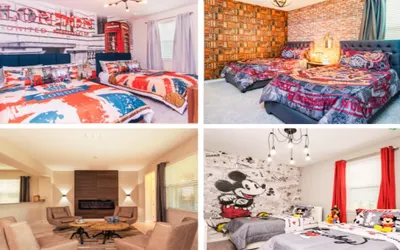 Mickey Mouse Fun Spot With Pool, Spa and Game Room