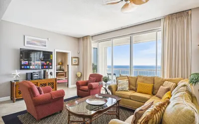 Oceania 907 - Gulf Front 3 BR top floor - views are amazing! - sleeps 6
