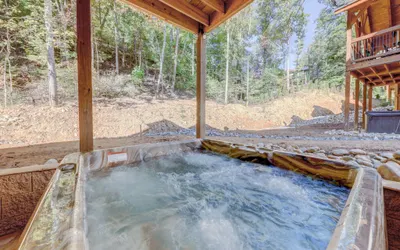Blue Lagoon Cinema Chalet with Game and Theater Room
