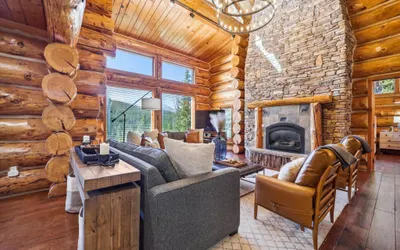 Modern Log Cabin