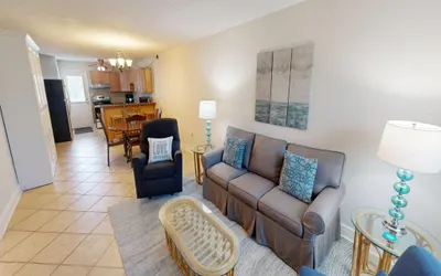 Venus 208 1 BR on Okaloosa Island with Gulf Front Access